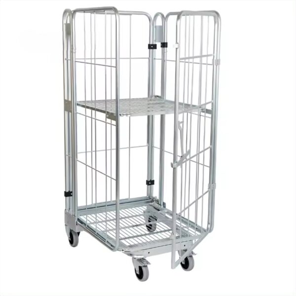 Roll Container with Shelf YD-L003 - Image 2